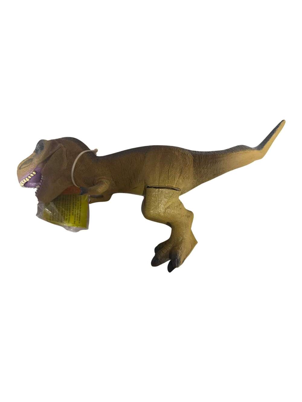 Large Brown T-Rex Dinosaur Figure Realistic Rubber PVC Tyrannosaurus Toy